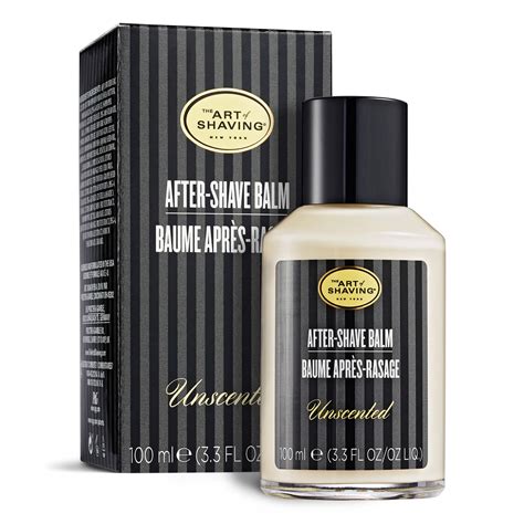 men's after shave balm unscented.